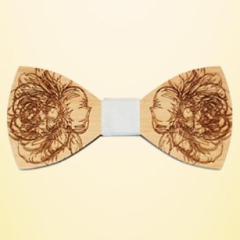 Holzfliege "Rose"